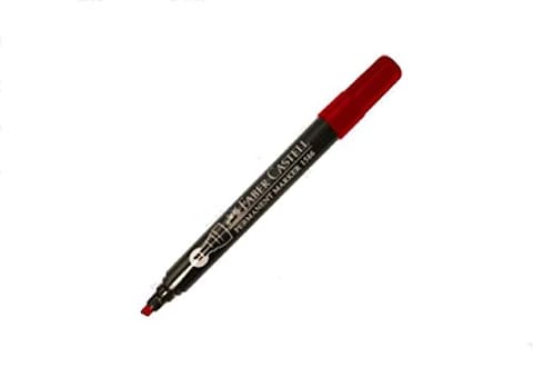 Faber-Castell Permanent Marker Red/Black