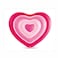 Pink Sweetheart Inflatable Float 155x135x25cm - Heart Shape