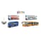 Kidzpro Remote Controlled Express Bus With Light Multicolour Pack of 2