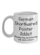 muGGyz Printed Ceramic Coffee Mug White