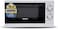 Geepas GMO1894 20L Microwave Oven   1200W Solo Microwave with 6 Power Levels and a Timer   Cooking Power Control with 2 Rotary Dials &amp; Defrost Settings   White