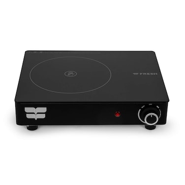 Fresh Hot Plate Single Ceramic 1 Burner - 1500W - Black