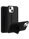 FOCUS Finger Grip Holder and standing cover with Car Magnetic Multi-function Shockproof Protective Case Cover For iphone 14 Plus Black