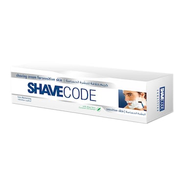 Shave Code Shaving Cream For Sensitive Skin - 90 Ml
