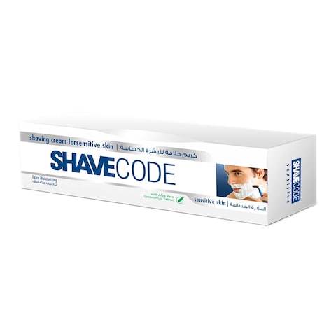 Shave Code Shaving Cream For Sensitive Skin - 90 Ml