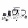 Moulinex QA513D27 Masterchef Gourmet Kitchen Machine Stand Mixer 1100W Silver
