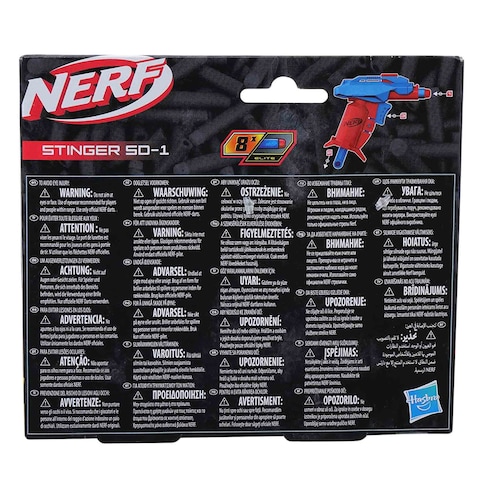 Nerf Hasbro E6972 Elite Alpha Strike Stinger SD-1 Blaster