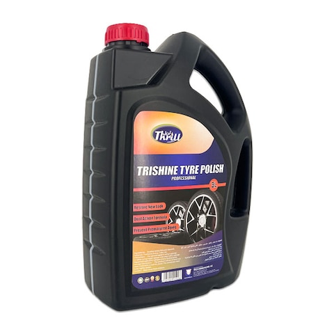 Thrill Trishine Professional Tyre Polish 3L