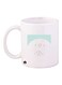 Bird Printed Mug White/Green/Brown Standard Size