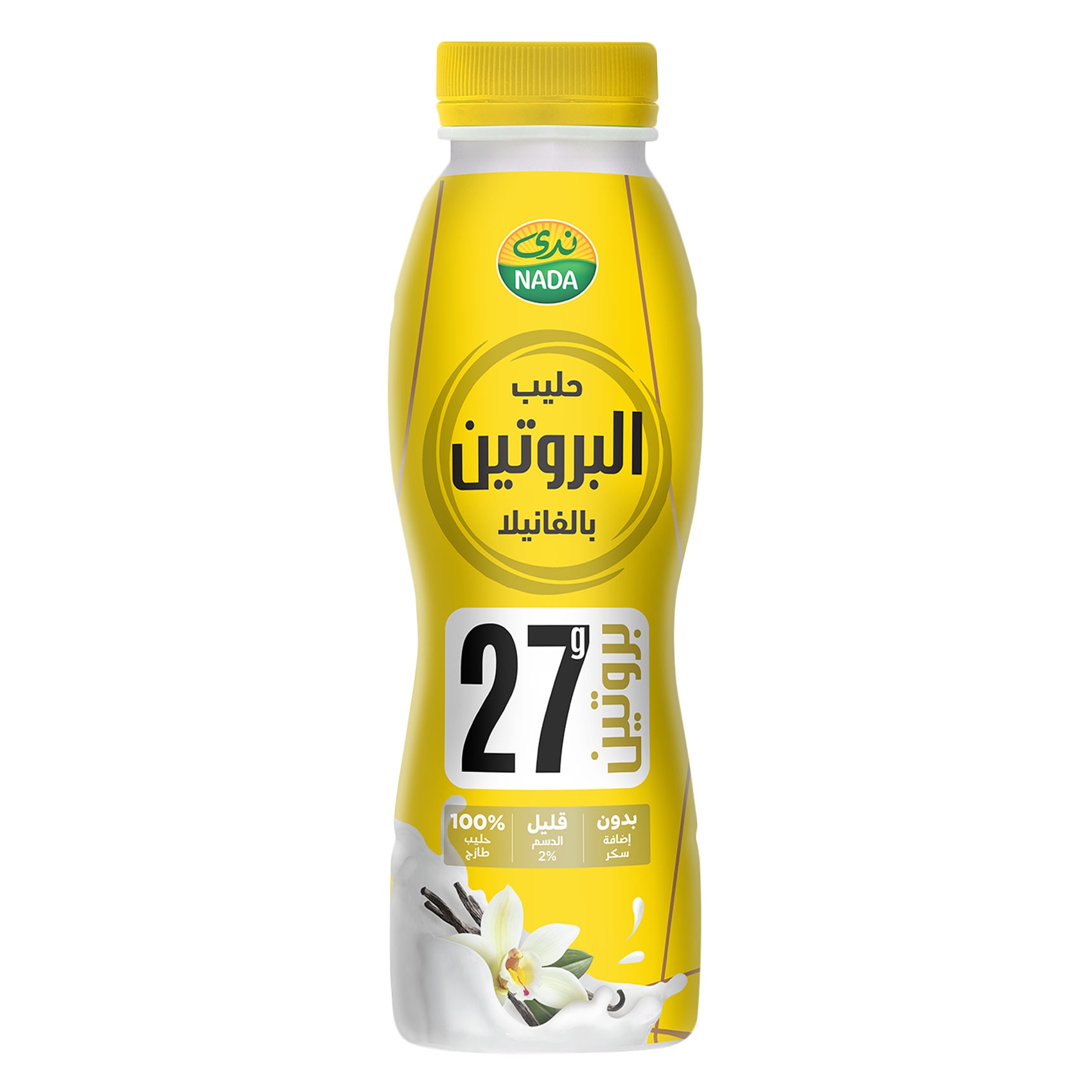 ندى بروتين حليب الفانيليا 320 مل