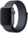Ubrand Nylon Band For Apple Watch Series 5 40mm Black Color