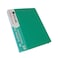 Atlas A4 Clear Book File with 60 Pockets Green