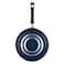 Vinod Cookware Non Stick Fry Pan With Lid Blue 22cm