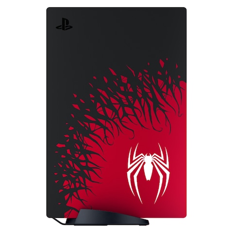 Sony Limited Edition DualSense Wireless Controller and Console with Marvel Spider-Man 2 Game Voucher Bundle for PlayStation 5
