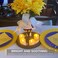 Lavish Bright Flameless LED Tea Light Candles Battery Powered Unscented Tealights, Pack Of 12 Pcs