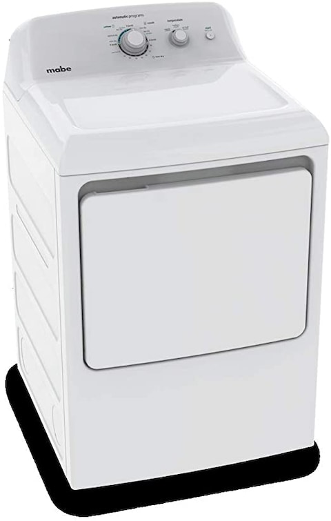 Mabe Freestanding Dryer, 6.2 Cu.Ft Capacity, White - Sme26N5Xnbct