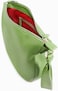 LACAMBRA Genuine Leather Classic Hobo Bags for Women Large Handbags Ladies Designer Luxurious Purse Crossbody Strap Shoulder Bag With Zipper Closure, Green