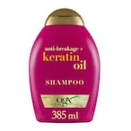 Buy OGX Shampoo Strength  Length+ Keratin Oil New Gentle and PH Balanced Formula 385ml in Saudi Arabia