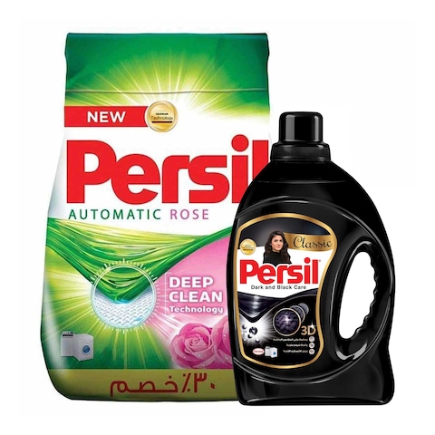 Persil Automatic Powder Detergent with Rose - 6 kg + Power Gel - 880 gm