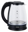 Avion Electrical Glass Kettle, 1.8 Liter, Glass Body, Cordless, 360&deg; Swivel Base, Power Cord Storage, Auto Cut-Off Function, LED Indicator, 1500 Watts