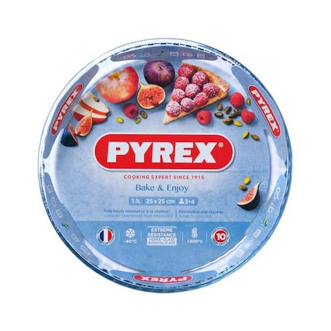 Pyrex Classic Pie Pan - 30 Cm - Clear