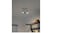 Ceiling spotlight with 3 spots, white