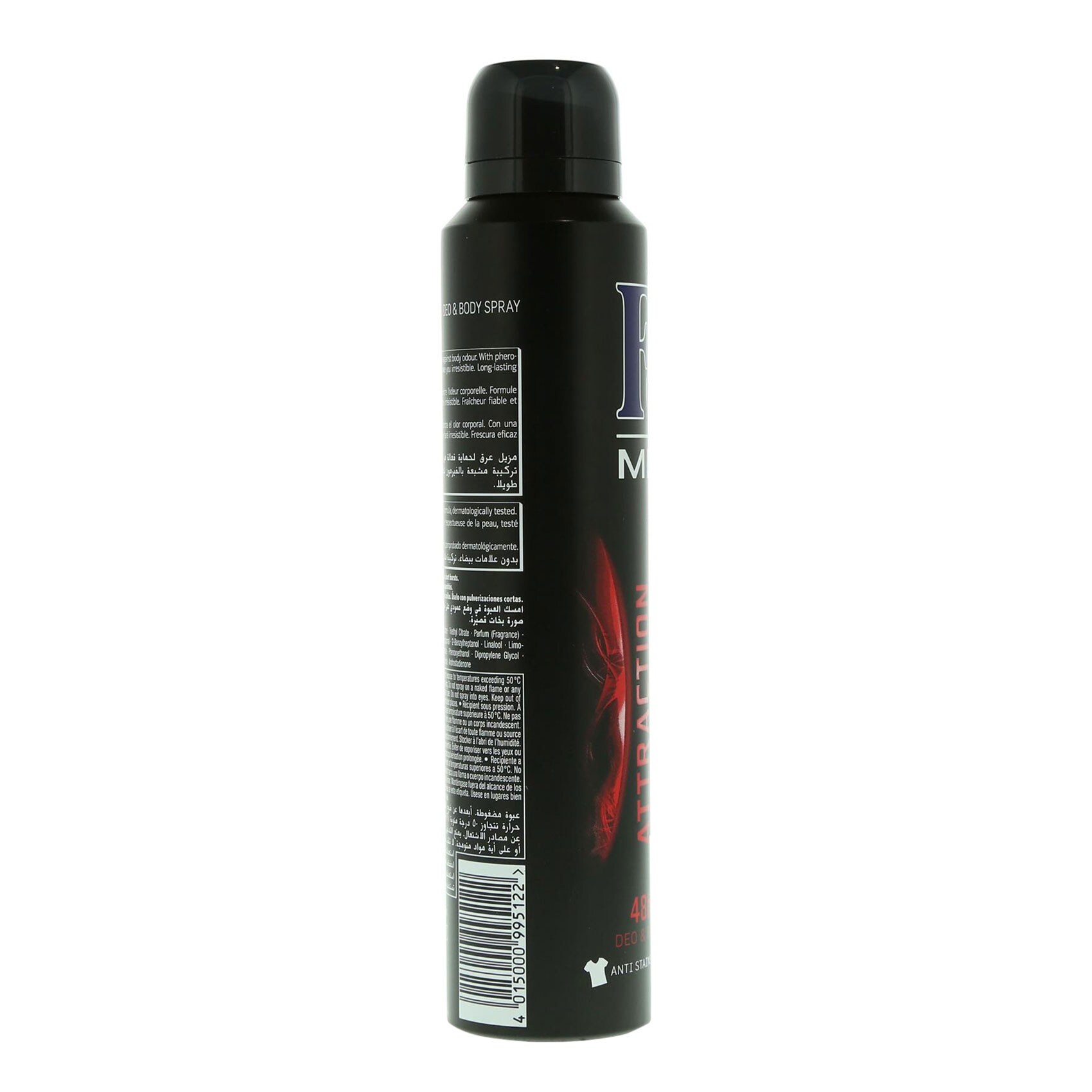 Fa Men Deodorant Spray Attraction Force 200 Ml product thumbnail 4
