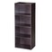 4-Tier Open Storage Shelf Brown 106.4x29x40cm
