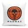 وسادة بطبعة جمجمة مادماكس 16 × 16 بوصة من لاود يونيفرس مع حشو