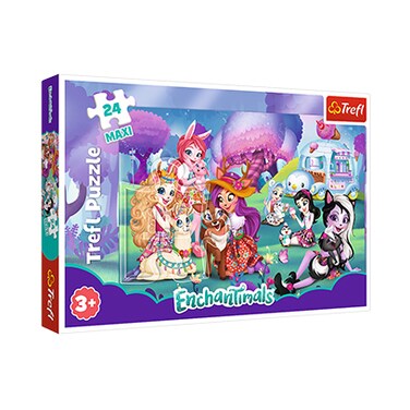 Trefl Jigsaw Puzzle Enchantimals Cheerful World Maxi 24 Pieces