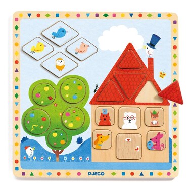 Djeco Ludigeo Wooden Puzzle