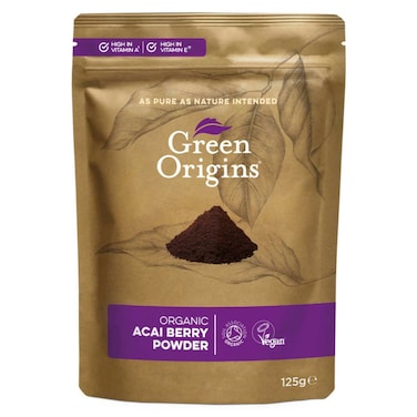 Buy Green Origins Organic Acai Berry Powder 125g Online | Carrefour UAE