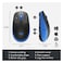 Logitech M190 Wireless Mouse Blue