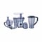 محضر طعام جاك NGB-400 - 300 وات - فضي