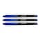Uniball air broad pen blue 3 pieces