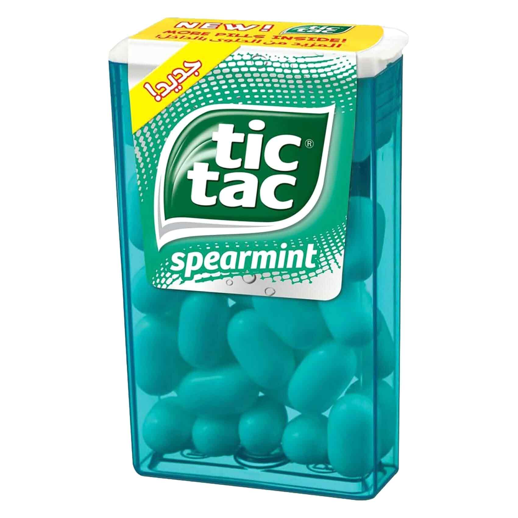 Tic Tac Candy Spearmint 10.2 Gram product thumbnail 2
