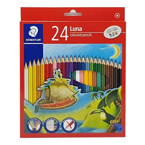 Luna color pencils 24 color price in Saudi Arabia | Carrefour Saudi ...