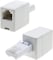 DKURVE&reg; RJ11 Female to BT Male Convertor Socket Adapter, White (1-Pack)