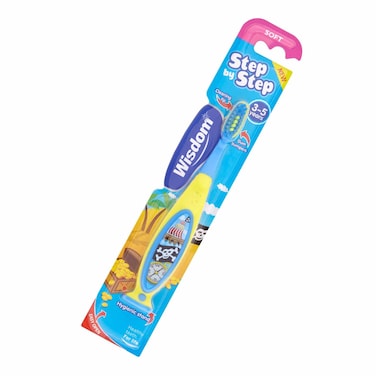 Wisdom Step By Step Soft Toothbrush 3-5 Years