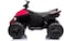 Lovely Baby Kids Power Riding Quad Bike 686EL, Ride On Motorcycle, Rechargeable Battery-Operated Electric Bike, High Quality Cars With R/C, Lights &amp; Music For Age 3-6 yrs (Red)