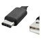 إدنت USB 2.0 سلك توصيل نوع سي بطول 1.8 متر - أسود