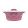SELVEL DIAMOND CASSEROLE 1500 ML PINK