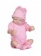Generic Reborn Baby Doll With Plush Toy 10Inch