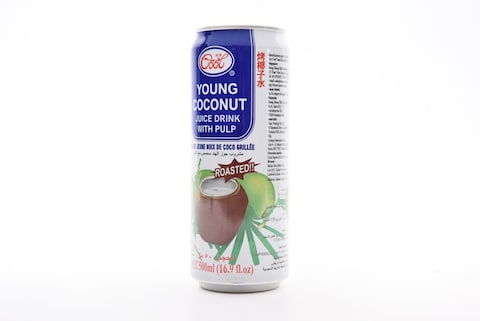 Ice Cool Roasted Young Coconut Juice With Pulp 500ml