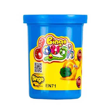 بينجو علبة صلصال - 56 جرام - أزرق