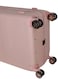 Senator Brand Hardside Large Check-in Size 72 Centimeter (28 Inch) 4 Wheel Spinner Luggage Trolley in Milk Pink Color A5125-28_PNK