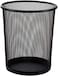 Generic Waste Basket Metal Mesh, Black