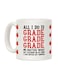 muGGyz I'm A Little Bit Spacey Printed Coffee Mug White