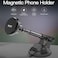 Yesido C41 Magnetic Dashboard Phone Holder, Strong Suction Cup, Multi-Angle Adjustment - Black