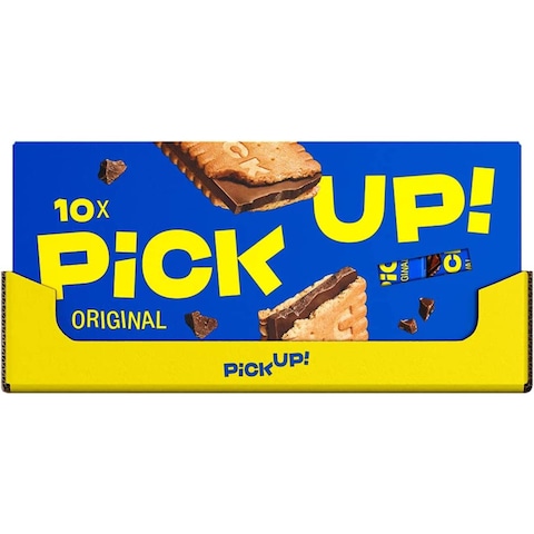 Bahlsen Pick Up! Original Chocolate Biscuit, 28g Pack of 10